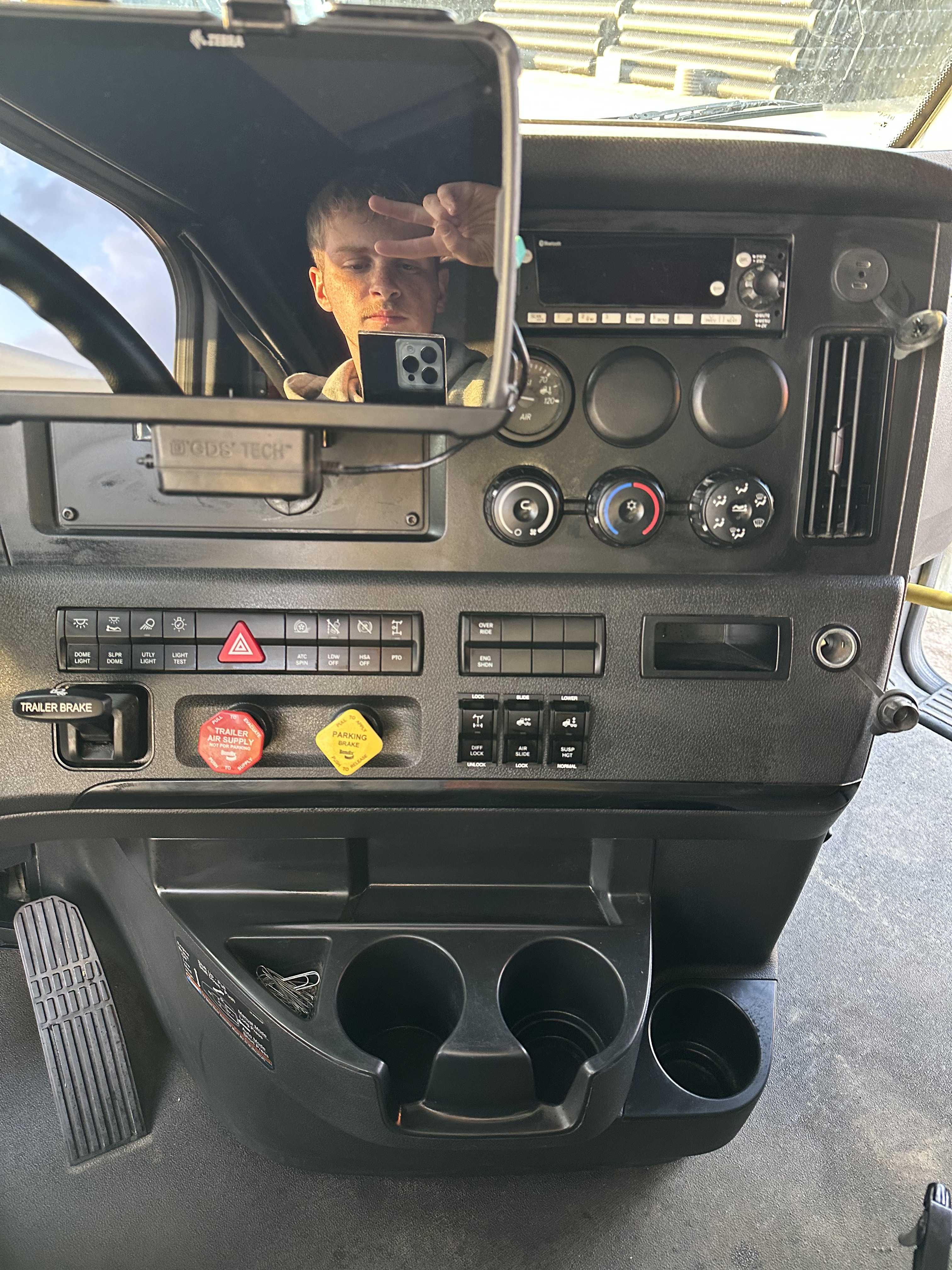 Clean vehicle console after detail