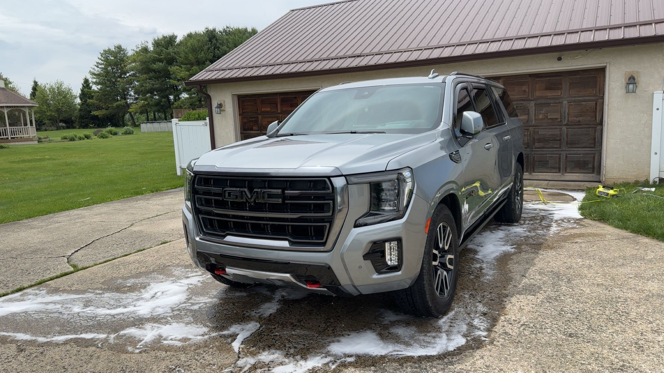 Clean GMC exterior after a full fresh detail